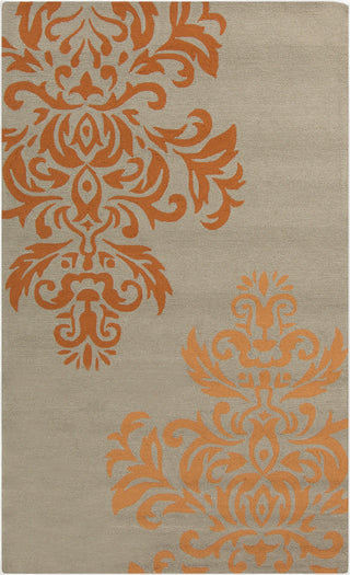 Surya Rain RAI-1161 Burnt Orange Area Rug 5' x 8'