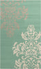 Surya Rain RAI-1162 Teal Area Rug 5' x 8'