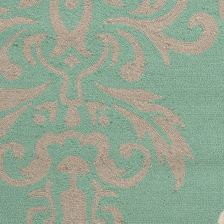 Surya Rain RAI-1162 Teal Area Rug Sample Swatch