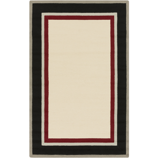 Surya Rain RAI-1164 Burgundy Area Rug 5' x 8'