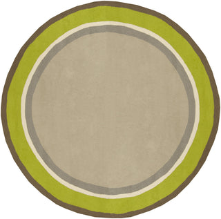 Surya Rain RAI-1165 Olive Area Rug 8' Round