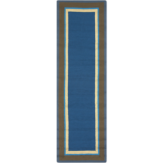 Surya Rain RAI-1166 Navy Area Rug 2'6'' x 8' Runner