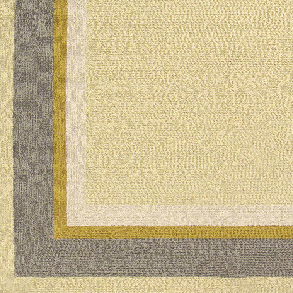 Surya Rain RAI-1167 Olive Hand Hooked Area Rug Sample Swatch