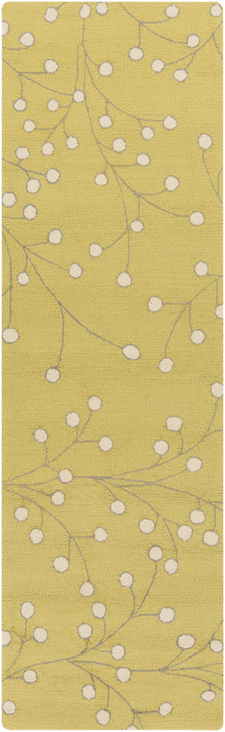 Surya Rain RAI-1169 Lime Area Rug 2'6'' x 8' Runner