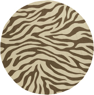 Surya Rain RAI-1171 Butter Area Rug 8' Round