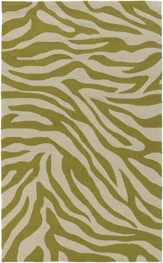 Surya Rain RAI-1174 Olive Area Rug 5' x 8'