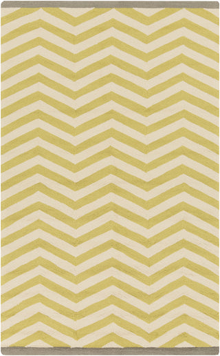 Surya Rain RAI-1176 Lime Area Rug 5' x 8'