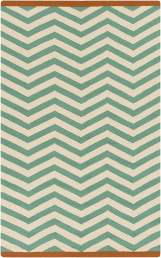 Surya Rain RAI-1177 Teal Area Rug 5' x 8'