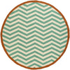 Surya Rain RAI-1177 Teal Area Rug 8' Round