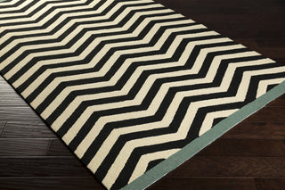 Surya Rain RAI-1180 Area Rug 5x8 Corner Feature