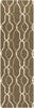 Surya Rain RAI-1182 Olive Area Rug 2'6'' x 8' Runner