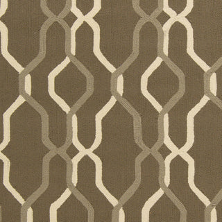 Surya Rain RAI-1182 Olive Hand Hooked Area Rug Sample Swatch