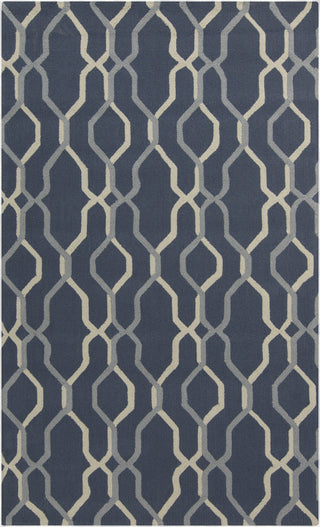 Surya Rain RAI-1183 Teal Area Rug 5' x 8'