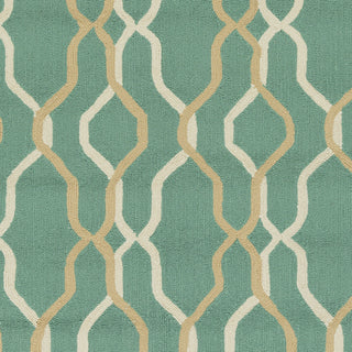 Surya Rain RAI-1185 Teal Area Rug Sample Swatch