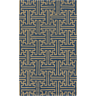 Surya Rain RAI-1187 Teal Area Rug 5' x 8'