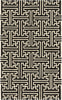 Surya Rain RAI-1188 Black Area Rug 5' x 8'