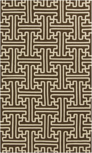 Surya Rain RAI-1190 Chocolate Area Rug 5' x 8'