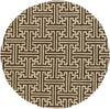 Surya Rain RAI-1190 Chocolate Area Rug 8' Round