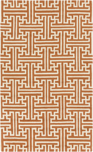 Surya Rain RAI-1192 Rust Area Rug 5' x 8'