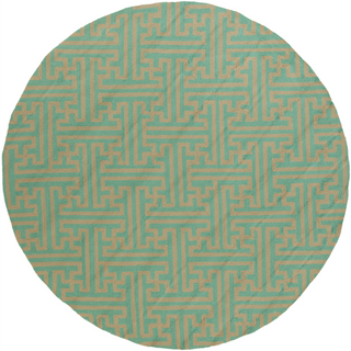 Surya Rain RAI-1193 Teal Area Rug 8' Round