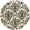 Surya Rain RAI-1194 Ivory Area Rug 8' Round