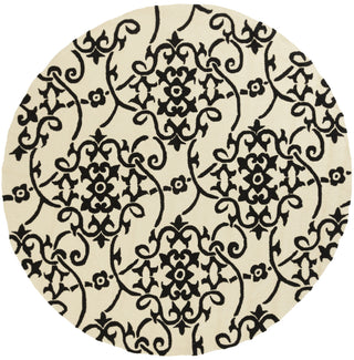 Surya Rain RAI-1194 Ivory Area Rug 8' Round