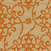 Surya Rain RAI-1195 Burnt Orange Area Rug Sample Swatch
