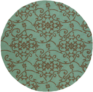 Surya Rain RAI-1196 Sea Foam Area Rug 8' Round