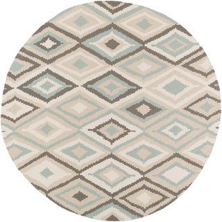 Surya Rain RAI-1205 Gray Area Rug 8' Round