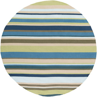 Surya Rain RAI-1208 Lime Area Rug 8' Round