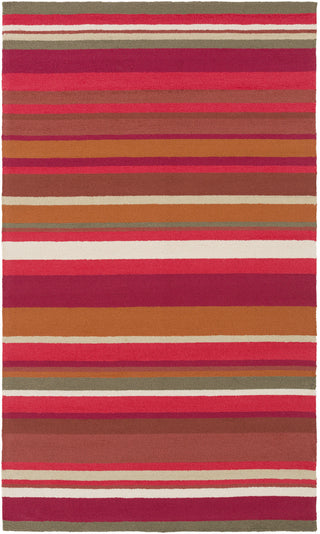 Surya Rain RAI-1209 Cherry Area Rug 5' x 8'