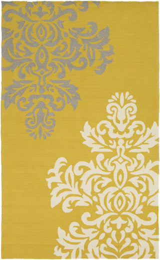 Surya Rain RAI-1217 Gold Area Rug 5' x 8'