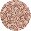 Surya Rain RAI-1220 Rust Area Rug 8' Round