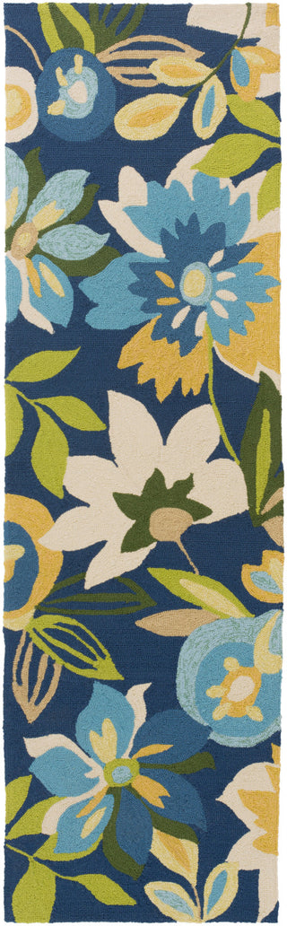 Surya Rain RAI-1228 Cobalt Area Rug 2'6'' x 8' Runner