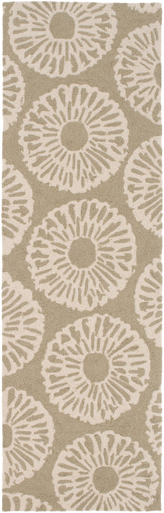 Surya Rain RAI-1229 Light Gray Area Rug 2'6'' x 8' Runner