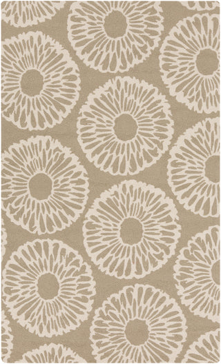 Surya Rain RAI-1229 Light Gray Area Rug 5' x 8'