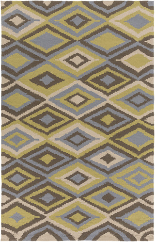 Surya Rain RAI-1232 Olive Area Rug 5' x 8'