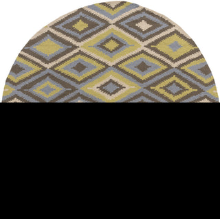 Surya Rain RAI-1232 Olive Area Rug 8' Round