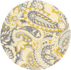 Surya Rain RAI-1234 Gold Area Rug 8' Round