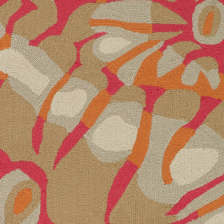 Surya Rain RAI-1262 Bright Pink Area Rug Sample Swatch