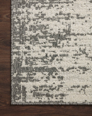 Loloi II Rainier RAI-01 Ivory / Grey Area Rug Corner Image