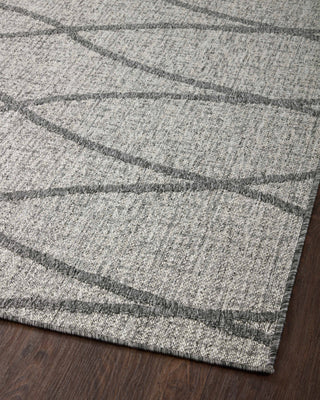 Loloi II Rainier RAI-07 Dove / Grey Area Rug Angle Image