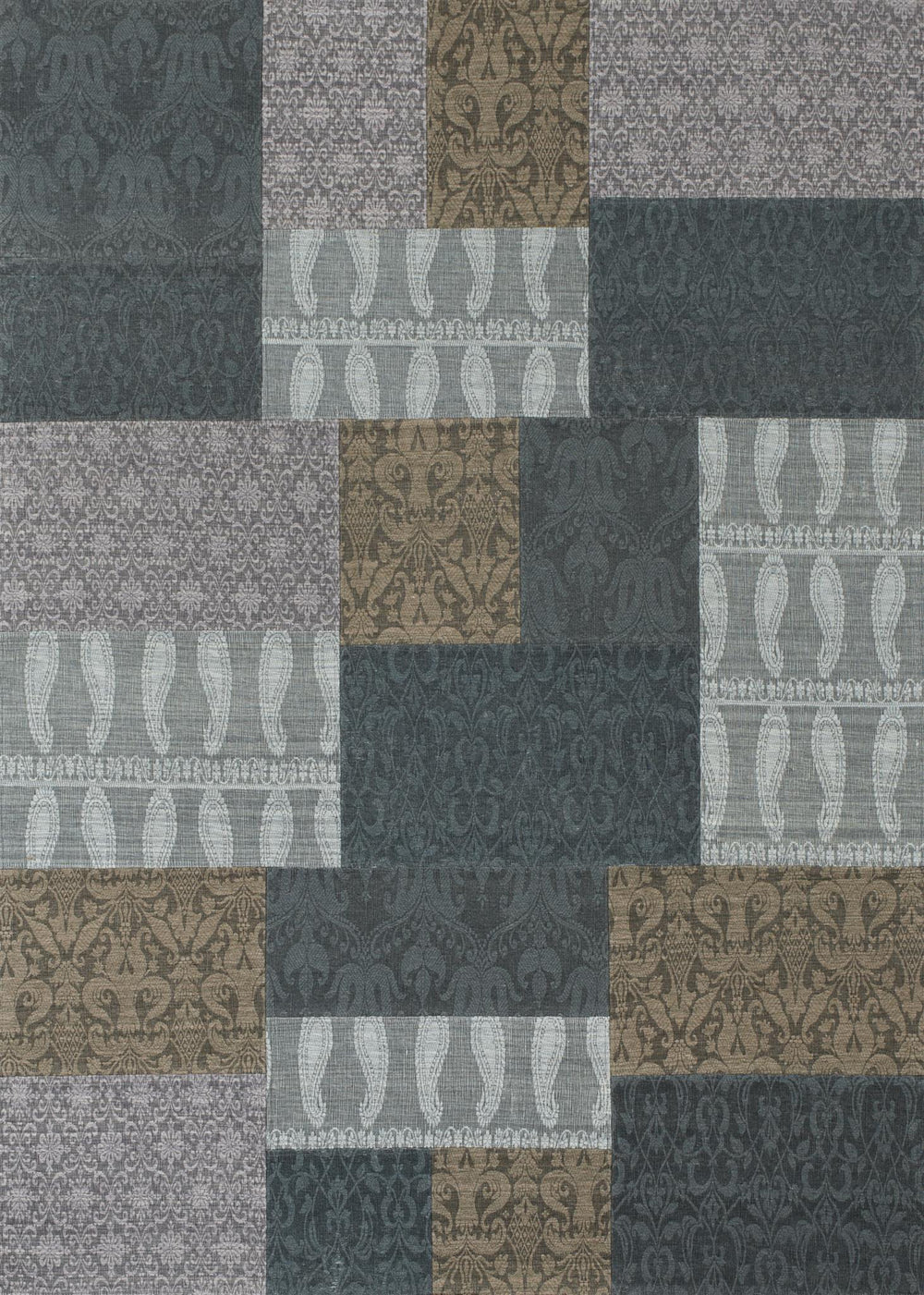 KAS Rania 2455 Blue Paisley Area Rug