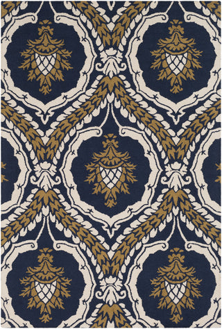 Artistic Weavers Rembrandt Marlowe RBD2523 Navy Blue/Gold Area Rug main image