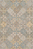 Surya Robin RBI-1005 Teal Sage Taupe Dark Brown Cream Olive Beige Area Rug Mirror main image