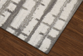 Dalyn Rocco RC2 Silver Area Rug Closeup Image