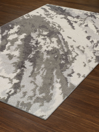 Dalyn Rocco RC3 Silver Area Rug Floor Image