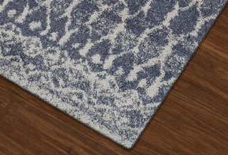 Dalyn Rocco RC5 Navy Area Rug Closeup Image