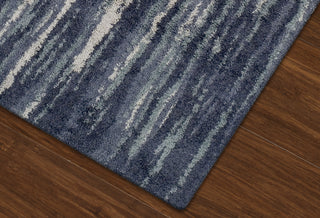 Dalyn Rocco RC6 Navy Area Rug Closeup Image