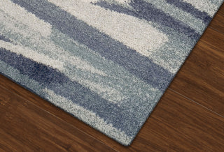 Dalyn Rocco RC7 Navy Area Rug Closeup Image